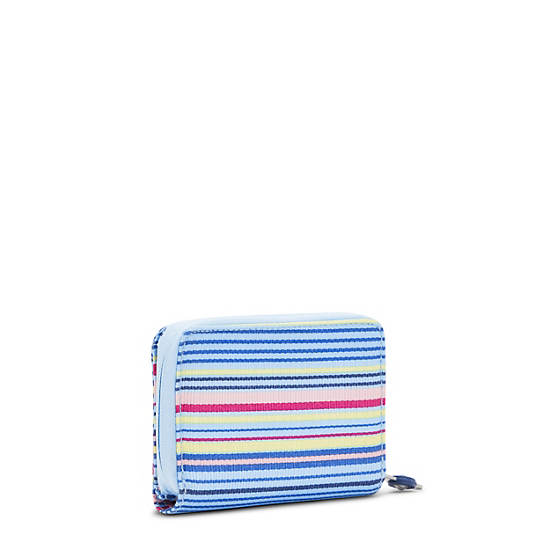 Kipling Money Love Klassieke Printed Small Wallet Portefeuille Blauw | België 1019LI